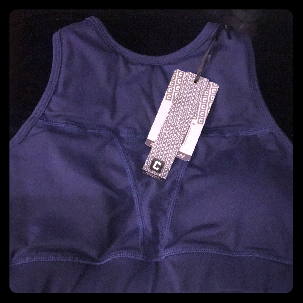 NWT Navy Blue Chestee Bra, Sz 8
